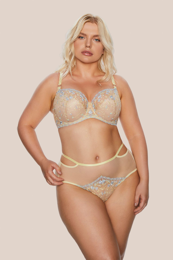 Semi-Padded Bra Forget Me Not