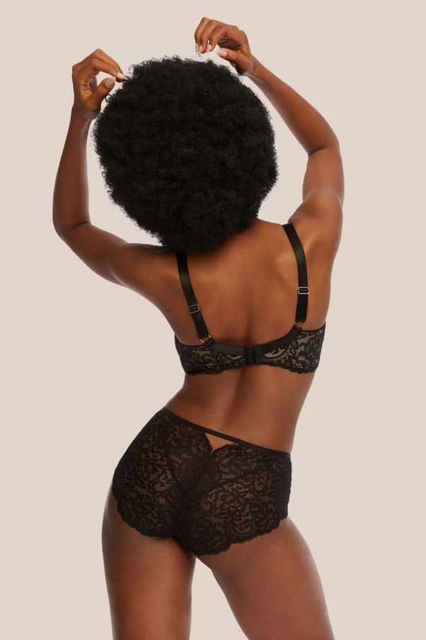 Lace Soft Bra Raven