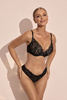 Lace Push-Up Bra Sand